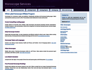 horoscopeservices.co.uk screenshot