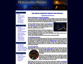 horoscopeswithin.com screenshot