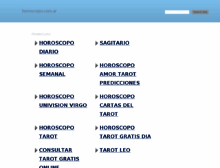 horoscopo.com.ar screenshot