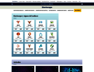 horoscopo.lavanguardia.com screenshot
