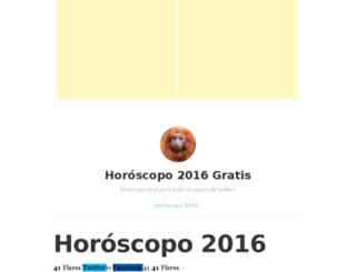 horoscopo2016.net screenshot