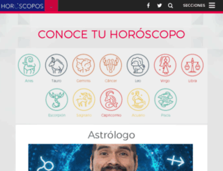 horoscopos.aztecatrends.com screenshot