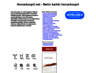 horoskoopit.net screenshot