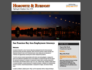 horowitzrubinoff.com screenshot