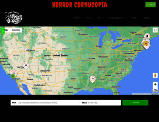 horrorcornucopia.com screenshot