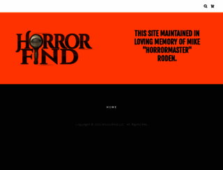 horrorfind.com screenshot