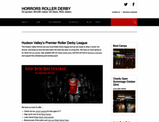 horrorsrollerderby.com screenshot