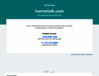 horrortalk.com screenshot
