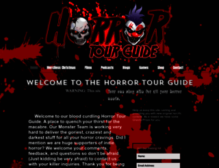 horrortourguide.com screenshot