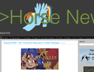 horse-news.net screenshot