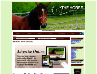 horse-riders-directory.co.uk screenshot