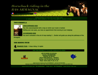 horse-trek.com screenshot