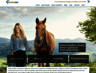 horsebiz.net.au screenshot