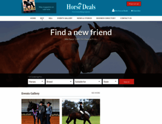 horsedeals.com.au screenshot