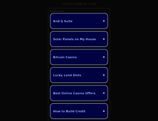 horsegamers.com screenshot