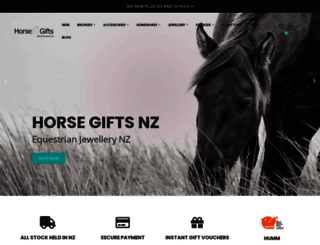horsegifts.co.nz screenshot