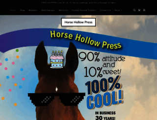 horsehollowpress.com screenshot