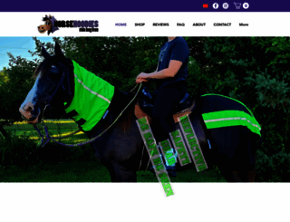 horsehoodies.org screenshot