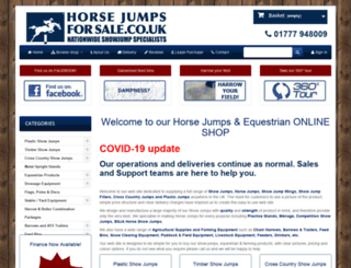 horsejumpsforsale.co.uk screenshot