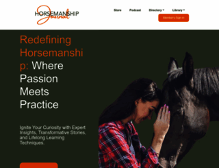 horsemanship-journal.com screenshot