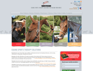 horsemassage.com.au screenshot