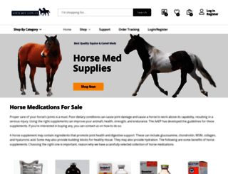 horsemedsupplies.com screenshot