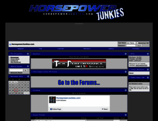 horsepowerjunkies.com screenshot