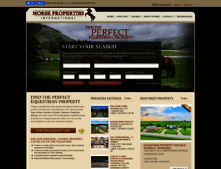 horsepropertiesinternational.com screenshot