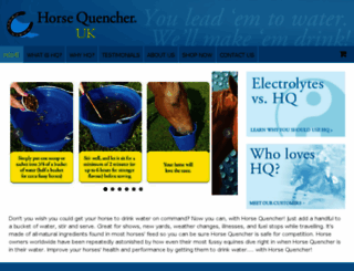 horsequencher.co.uk screenshot