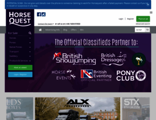horsequest.co.uk screenshot