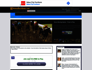 horseracegame.com screenshot