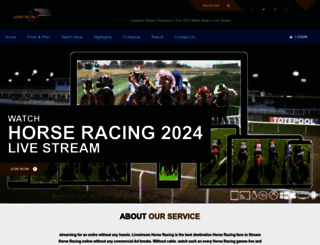 horseracinglivetv.com screenshot