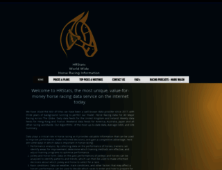 horseracingstats.co.uk screenshot