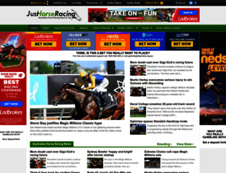 horseracingweekly.com.au screenshot