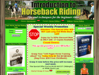 horseridingforsuccess.com screenshot
