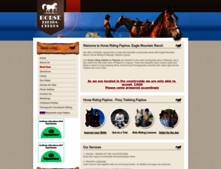 horseridingpaphos.com screenshot