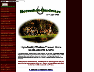 horseshoe-hardware.com screenshot
