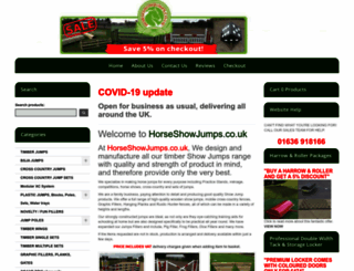 horseshowjumps.co.uk screenshot