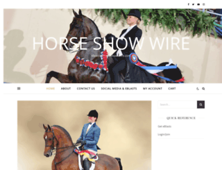 horseshowwire.com screenshot
