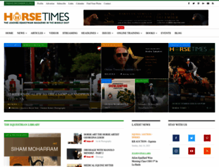 horsetimesegypt.com screenshot