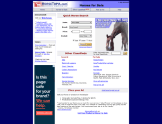 horsetopia.com screenshot