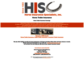 horsetrailerinsurance.com screenshot