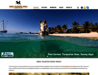 horsevolunteer.com screenshot