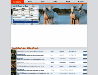 horseweb.com screenshot