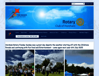 horshamrotary.org.uk screenshot