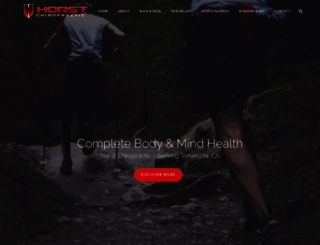 horst-chiropractic.com screenshot