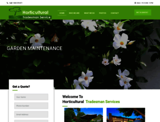 horticulturaltradesman.com.au screenshot