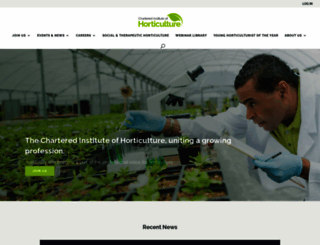 horticulture.org.uk screenshot