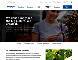 horticulture.satoamerica.com screenshot