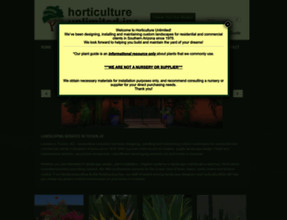 horticultureunlimited.com screenshot